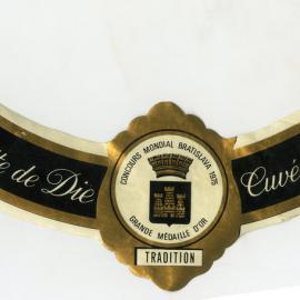 Clairette De Die wine label [n.d.]