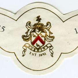 Norman's Wines Wine Label (1985)