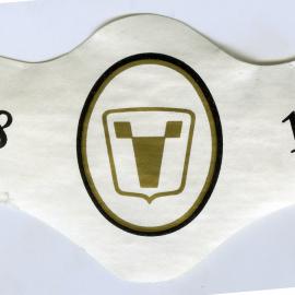 Les Vins Georges Duboeuf wine neck label (1978)