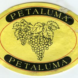 Petaluma Winery Label [n.d.]