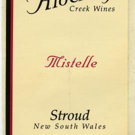Alderley Creek label [n.d.]