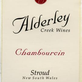 Alderley Creek label [n.d.]