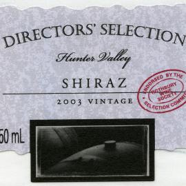 Rothbury Wine Society Label (2003)