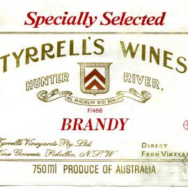 Tyrrell's Wines Brandy [n.d.]