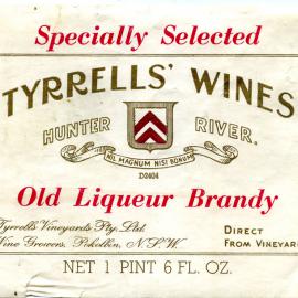 Tyrrell's Wine Old Liqueur Brandy [n.d.]