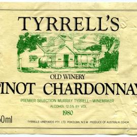 Tyrrell's Wine Pinot Chardonnay (1980)