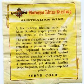 Barossa Rhine Riesling [n.d.]