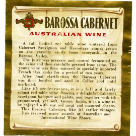 Barossa Cabernet [n.d.]