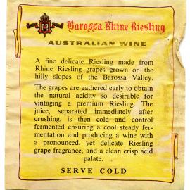 Barossa Rhine Riesling [n.d.]