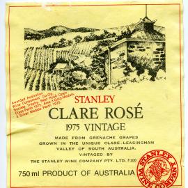 Stanley Clare Rose Label (1975)