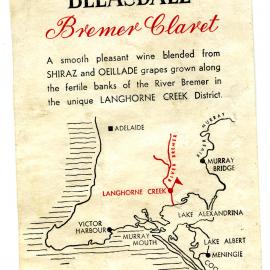 Bleasdale Bremer Claret [n.d.]