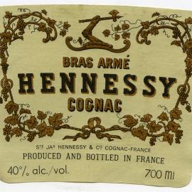Hennessy Cognac Label [n.d.]