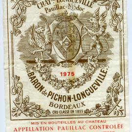 Pauillac Bordeaux Label (1975)