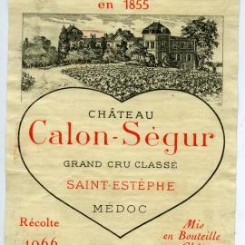 Saint-Estephe Label (1966)