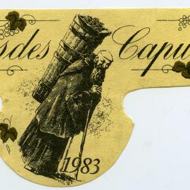 Closdes Capucins Label (1983)