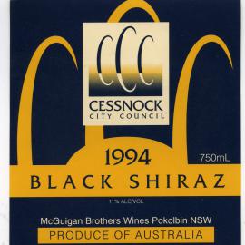 McGuigan Brothers Wines Label (1994)