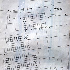 3 Page from Report on Ground Penetrating Radar Survey at Convict Lumber Yard site, Newcastle, NSW, 1993