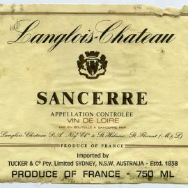 Langlois-Chateau Sancerre Label [n.d.]