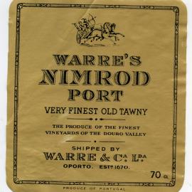 Warres Nimrod Port Label [n.d.]