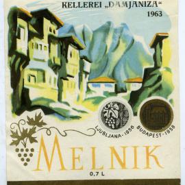Kellerei Damjaniza Melnik Label (1963)