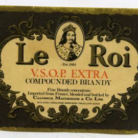 Le Roi V.S.O.P. Extra Coumpounded Brandy Label [n.d.]