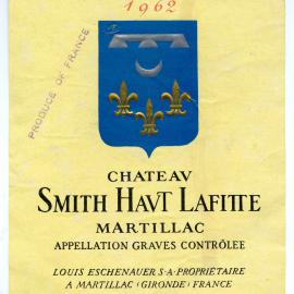 Louis Eschenauer Smith Havt Lafitte Label (1962)