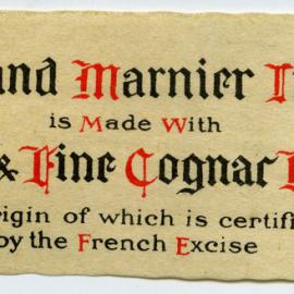 The Grand Marnier Liqueur Label [n.d.]