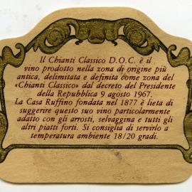 La Casa Ruffino Chianti Label [n.d.]