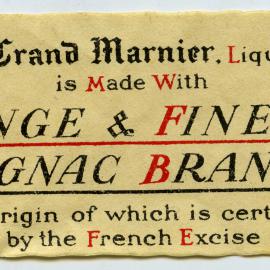 The Grand Marnier Liqueur Label [n.d.]