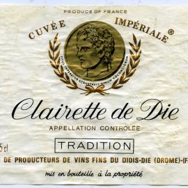 Clairette de Die Label [n.d.]
