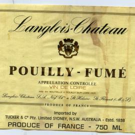 Langlois-Chateau Pouilly-Fume Label [n.d.]