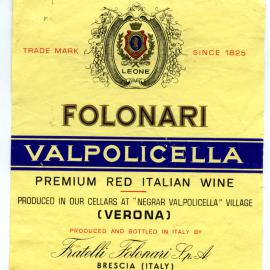 Folonari Label [n.d.]