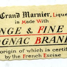 The Grand Marnier Liqueur Label [n.d.]