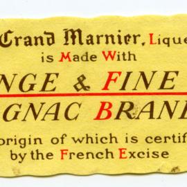 The Grand Marnier Liqueur Label [n.d.]