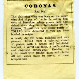 Torres Coronas (Red Dry)