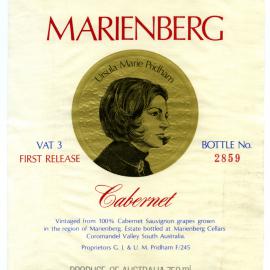 Marienberg Cabernet Label [n.d.]