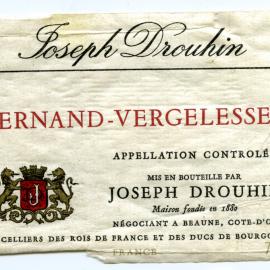 Joseph Drouhin Pernand-Vergelesses Label [n.d.]