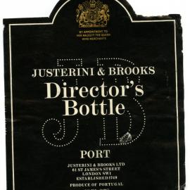 Justerini and Brooks Port Label [n.d.]