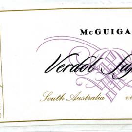 McGuigan Verdot Superior Label (2000)
