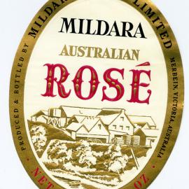 Mildara Rose Label [n.d.]