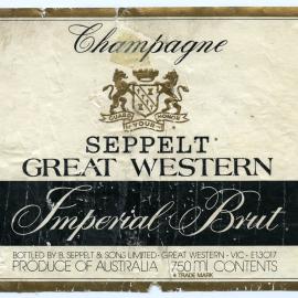Seppelt Vineyards Label [n.d.]