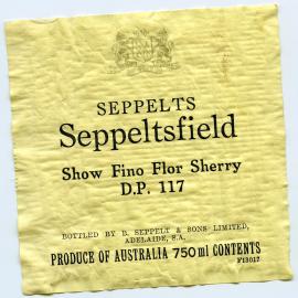Seppelt Vineyards Label [n.d.]