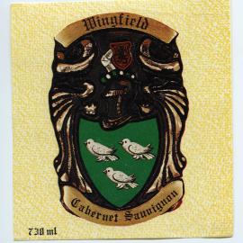 Wingfield Cabernet Sauvignon Label [n.d.]