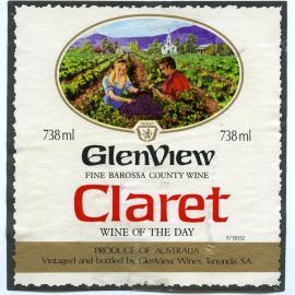 GlenView Wines Tanunda S.A. Label [n.d.]