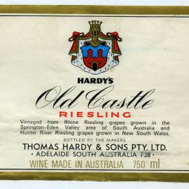 Thomas Hardy and Sons Pty. Ltd. Label [n.d.]
