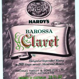 Thomas Hardy and Sons Pty. Ltd. Label [n.d.]