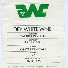 The Australian Consumers Co-operative Society Label (1973)