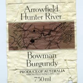 The Arrowfield Vineyards Label [n.d.]