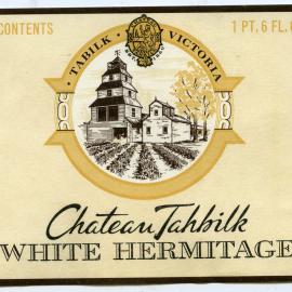 Chateau Tahbilk Label [n.d.]