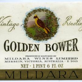 Mildara Wines Coonawarra Label [n.d.]